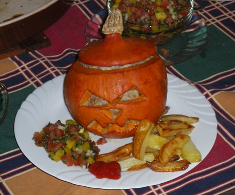 Billede af Halloween middagsmad - klik for at se billedet i fuld st�rrelse (nyt vindue)